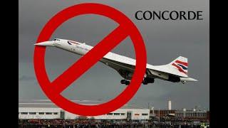 FUTURE TECH CANCELED | Concorde Transatlantic Supersonic Passenger Flight