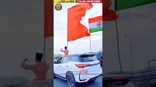 IND vs PAK  FLAG MARCHING/#shorts