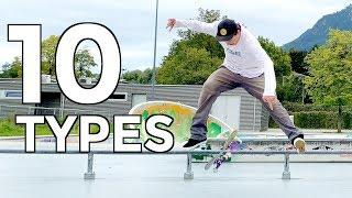 10 DIFFERENT WAYS TO TRE FLIP