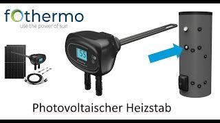 Photovoltaischer Heizstab