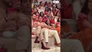 Anant Ambani की शादी के मौके पर Gujarati समारोह "मोसालू" के दौरान का दृश्य