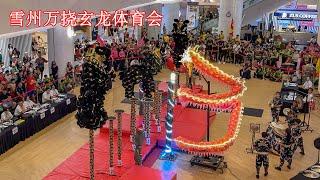 Xuan Long Dragon And Lion Dance Rawang Selangor | Sri Petaling Mall | Lion Dance Championship 2024