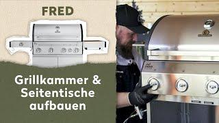 FRED Gasgrill | Grillkammer & Seitentische aufbauen | Burnhard TOOL TIME