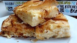 PITA-GIBANICA- GUŽVARA SA SIROM  KOJA SE NAPRAVI ZA 5 MINUTA- CHEESE PIE