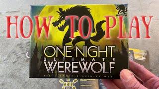 How to Play One Night Ultimate Werewolf by Bezier Games