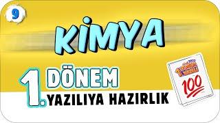 9.Sınıf Kimya 1.Dönem 1.Yazılıya Hazırlık  #2023