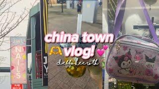 china town vlog!! || deffokeerith