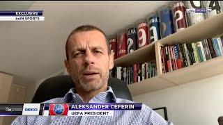 Aleksander Ceferin: "Never try that stupid idea (European Super League) again"