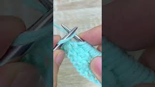 QUICK AND EASY KNITTING STITCH #short #knittingpattern #knitting