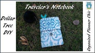 Dollar Tree DIY Traveler's Notebook With Pockets