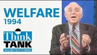 Does welfare cause illegitimacy? — with Charles Murray (1994) | THINK TANK