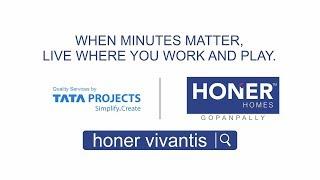 Honer Homes - Honer Vivantis 2/3 BHK Apartments at Gachibowli - Gopanpally.