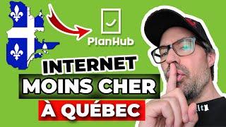 Trouvez les meilleurs forfaits internet à Québec avec Planhub.ca