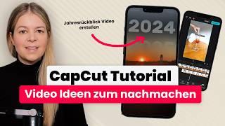 CapCut Tutorial for Beginners  simple video ideas to copy & create annual review video