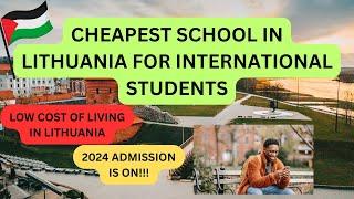 Study In Lithuania | Lithuania Study Visa | Cheap Universities In Lithuania | Cost | VFS