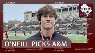 Miles O'Neill commits to A&M, standouts at Aggies' summer camp | Gig'Em 247 Podcast