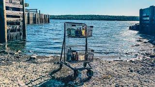 Shopping in the ocean in Shelburne, Nova Scotia! (bottles, phones and more!)