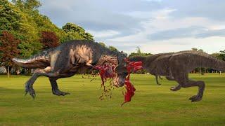 T-Rex Dinosaur Fight // Jurassic World Dinosaur Fan Club Video @RunFunTV @jurassicworld