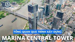 Tổng quan MARINA CENTRAL TOWER cao 240 mét, 55 tầng cao thứ 3 Sài Gòn tại Grand Marina Saigon