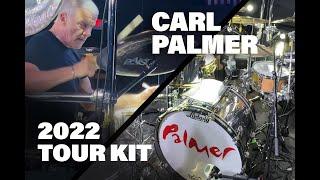 Carl Palmer - ELP - 2022 Tour Kit Rundown