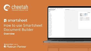 How to Use Smartsheet Document Builder [OVERVIEW]