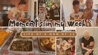 Thanksgiving Break Moments | A Peek Into Life as a Mom of 11 #MomentswithMyria #Momof11