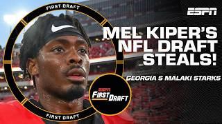 Mel Kiper, Field Yates' STEALS of the 2025 NFL DRAFT! | First Draft 