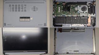 ASUS X1502Z Disassembly RAM SSD Hard Drive Upgrade Battery LCD Screen Replacement Repair