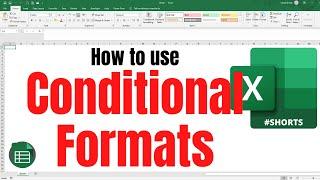 How to use Conditional Formatting | CheatSheets #shorts