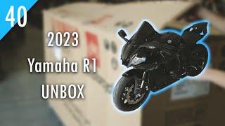 【40】New 2023 Yamaha R1 Unboxing | MODS