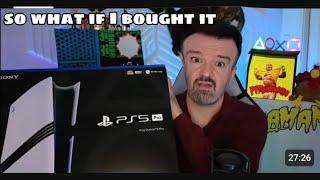 DSP Copes Over Getting Caught Lying About Buying The Ps5 Pro. So What If I Bought it! 