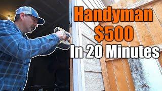 Handyman $500 In 20 Minutes | Can You Do This? | THE HANDYMAN |