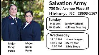 The Salvation Army, Hickory, NC - Holiness Meeting, September 15, 2024