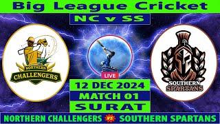 Northern Challengers vs Southern Spartans | NC vs SS | 1st Match of Big Cricket League 2024 Live