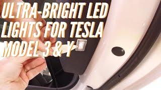 Installing Abstract Ocean's Ultra-Bright LED lights in the Tesla Model 3 & Y