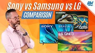 Sony Bravia 3 vs Samsung Q60D vs LG QNED80T: Reasonably Priced TV Comparison