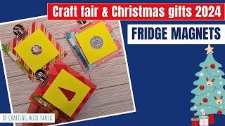 Craft Fair 2024: Cute fridge magnet with sticky note and pen