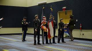 Ringgold Tiger Guard Army Nationals 2024 Color Guard