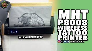 MHT P8008 Wireless Tattoo Printer Review