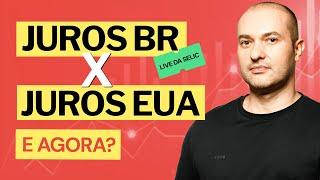 LIVE DA SELIC | Os juros no Brasil e Estados Unidos – Como ficam os seus investimentos