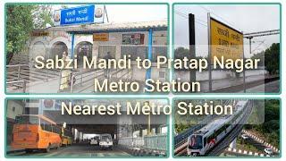 Nearest Metro Station  #Delhi #Metro from #sabzimandi Railway Station Travel Guide #vlog #delhi