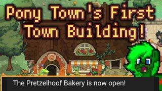 Pony Town Opened A Bakery! (Ponytown update 0.85.0)