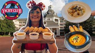 Disney's Yacht Club NEW MENU  Disney World Ale & Compass food review