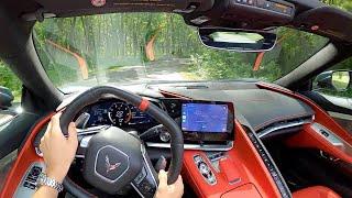 2020 C8 Chevrolet Corvette Stingray Coupe - POV Backroad Driving Impressions