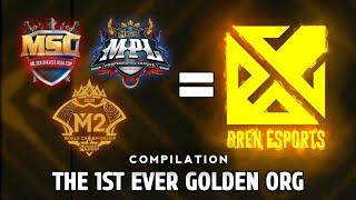 WE FOUND IT! THE 1ST EVER ORG THAT COMPLETED MLBB MAJOR TITLES! "GOLDEN ORG" COMPILATION