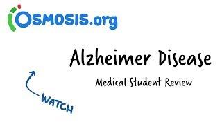 Alzheimer Disease | Osmosis