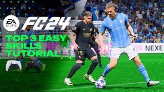 FC 24 | TOP 3 EASY SKILL MOVES TUTORIAL | Xbox & Playstation