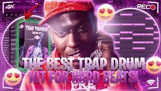 HARDEST FREE DRUM KIT IN 2023 BY FAR! Best FREE Trap Drum Kit 2023