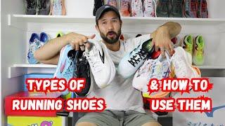 Types of Running Shoes (and How to find the Running Shoes for YOU!)