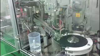 Marya Plastic Prefilled Syringe Filling Machine Line with Isolator Manufacturer&Supplier in China